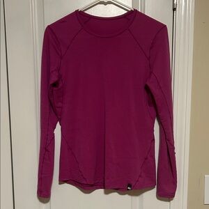 REI pink raspberry baselayer wool S